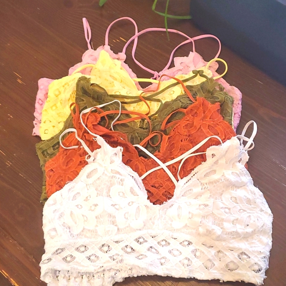 Bralette lot! 5 bras